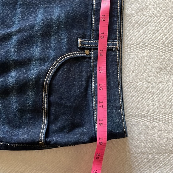 Like New Chico’s PLATINUM Blue Jeans Petite Size 2 - Picture 6 of 15